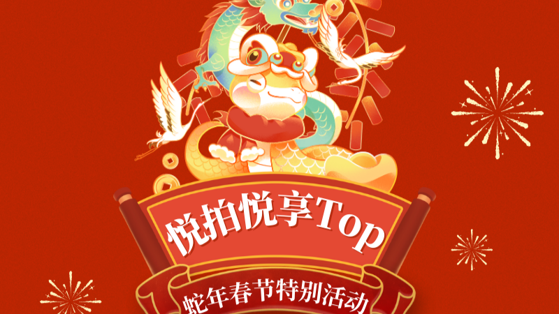蛇年春节活动奖品图